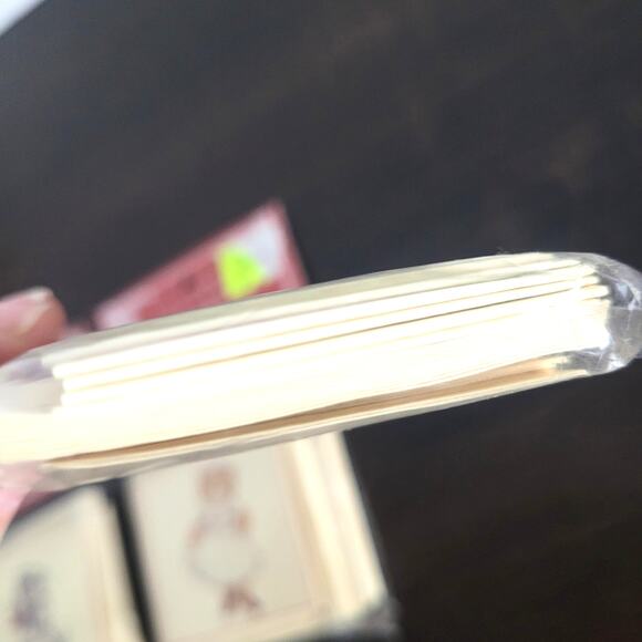 1980s Kitty Cucumber Friends Gift Note Cards Lot 36 w/ Envelopes 6 Designs Cats - Picture 9 of 11